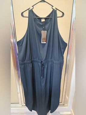 Calia by Carrie Underwood Navy Sleeveless Midi Dress - Anywhere Collection